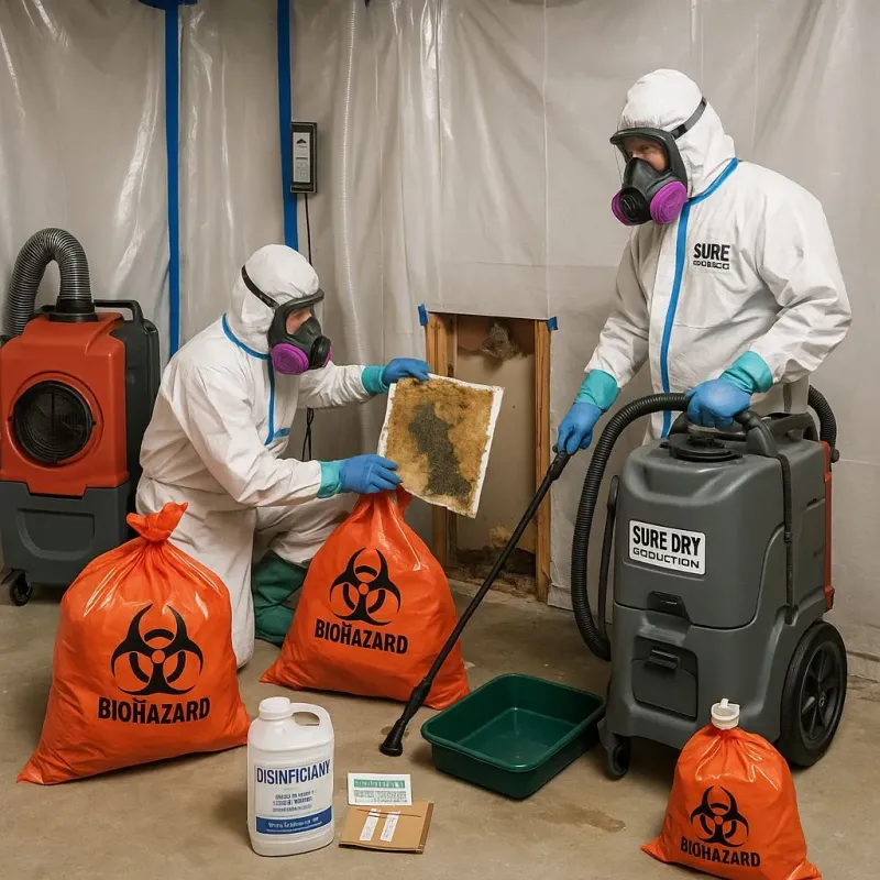 Contaminated Water Handling Protocols process in Quantico Station, VA