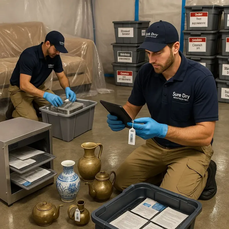 Content Protection and Restoration process in Quantico Station, VA