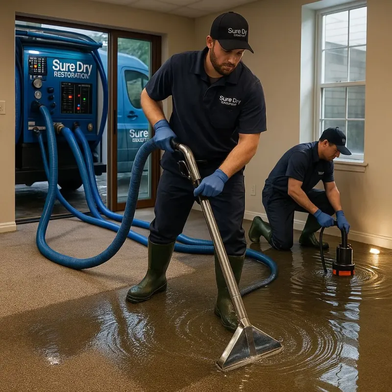 Water Extraction and Removal process in Quantico Station, VA